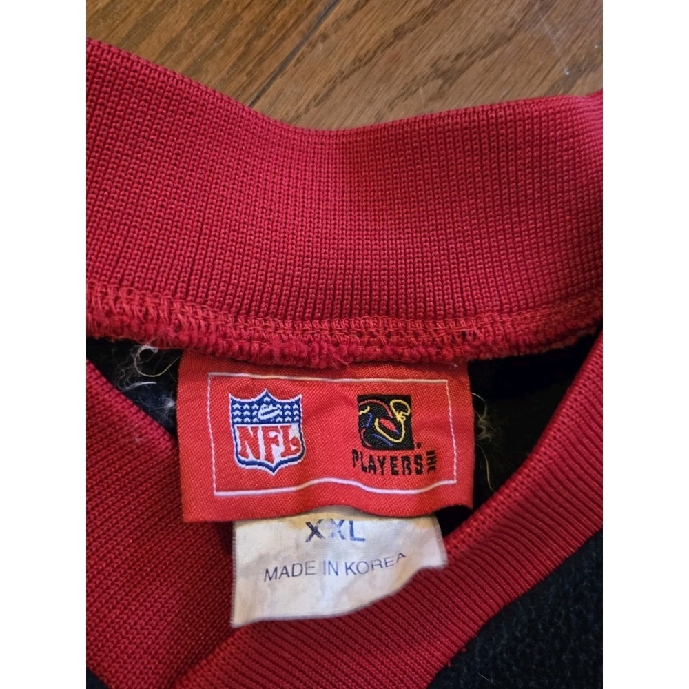 VINTAGE NFL NEW ENGLAND PATRIOTS TOM BRADY JERSEY FLEECE SWEATSHIRT SIZE XL - Picture 2 of 6